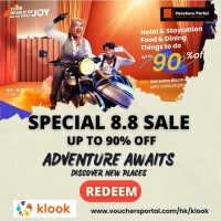 Klook 88 Sale Coupon and Promo Code Hong Kong August 2022